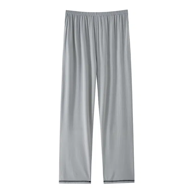 莫代尔 时尚个性大方气质百搭舒适柔软亲肤细腻轻盈透气宽松休闲简约居家裤长裤睡裤 男款