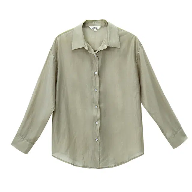 米子旗 舒适简约时尚长袖衬衫 女款