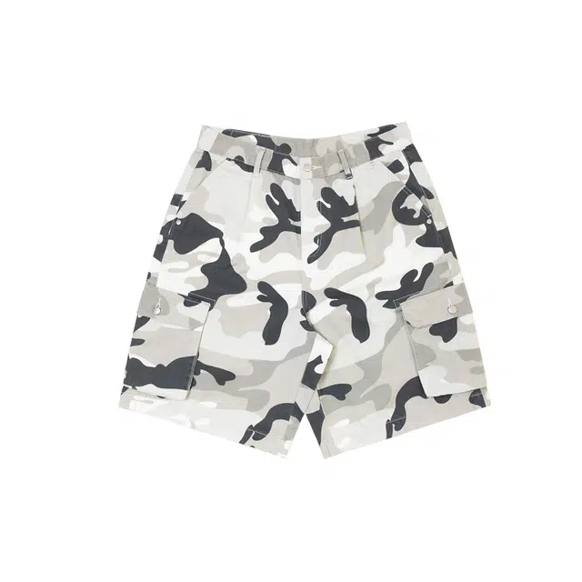 Vandy The Pink Vintage Camo Shorts