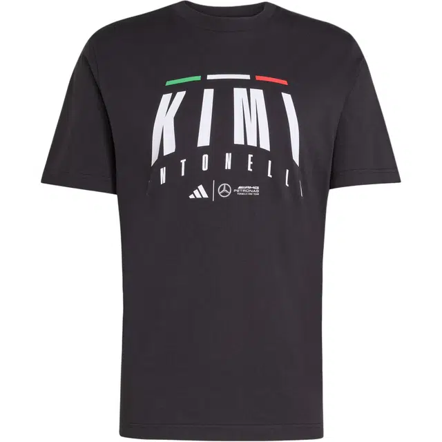 adidas MERCEDES - AMGTEAM SS25 PETRONAS FORMULA ONE KIMI ANTONELLI logoT