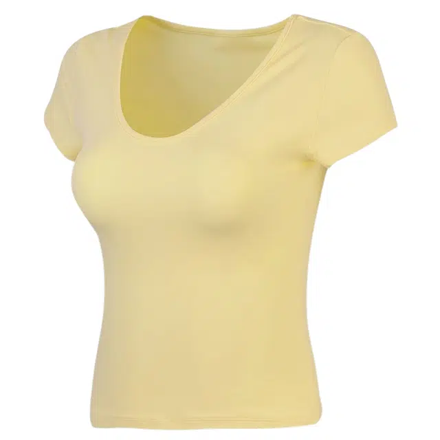 怪力萝莉  速干运动修身短袖  健身衣  女款