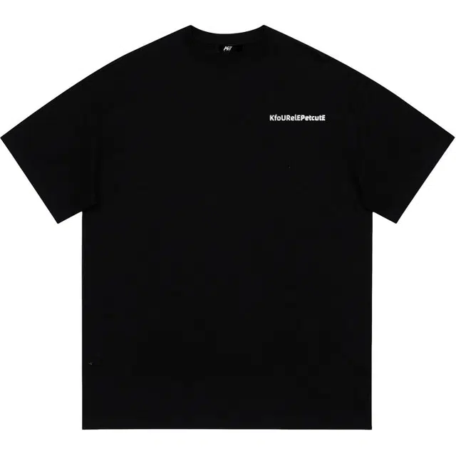 K411 Vintage Graffiti Cat Logo T-Shirt