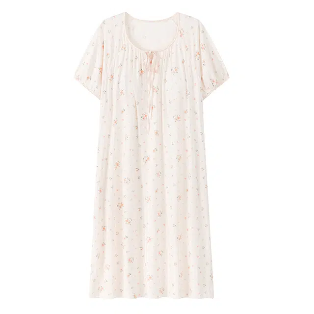 俏佳人 带胸垫可外穿垂感柔软亲肤休闲舒适透气睡裙 女款