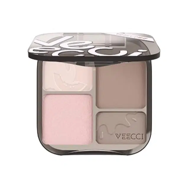 唯资 四色高光修容一体综合盘 易上色自然修饰肤色