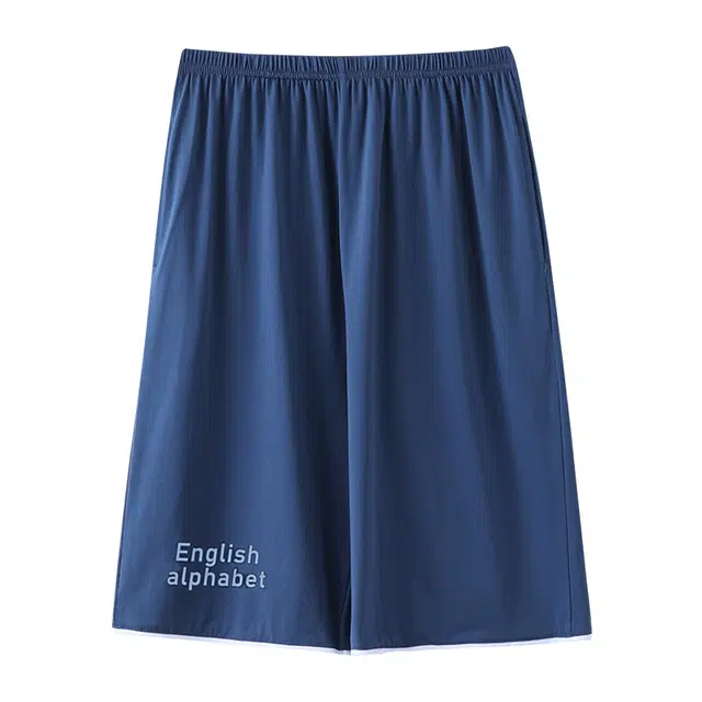 莫代尔 轻盈透气个性大方宽松休闲简约韩版气质时尚百搭舒适柔软亲肤细腻居家短裤可外穿睡裤 男款