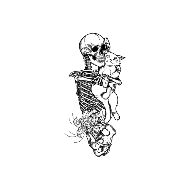 饰田  温暖的灵魂草本防水纹身贴 持久高级性感