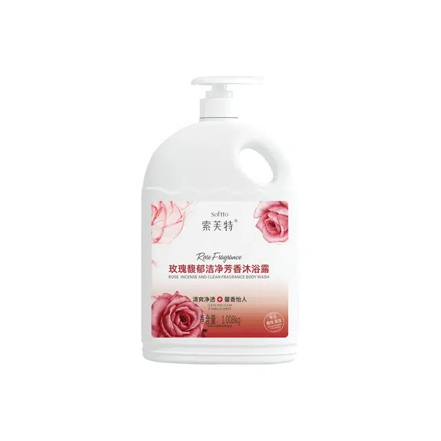 索芙特 玫瑰沐浴露 清洁