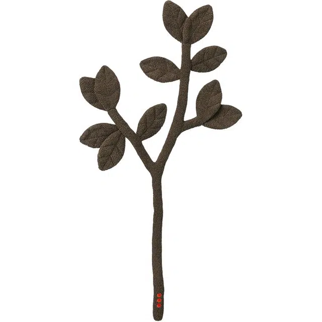 问童子 插花系列 毛绒花枝叶 高端设计装饰布置 玩偶周边