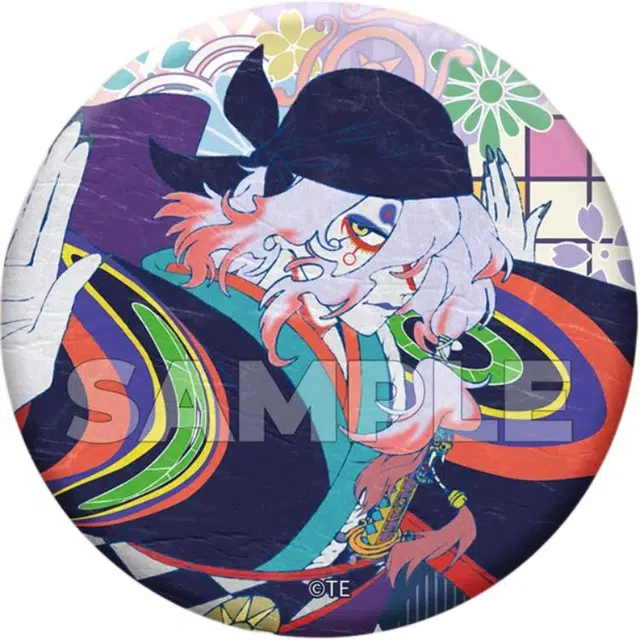 星河动漫 怪化猫 剧场版物怪：唐伞 马口铁 吧唧 徽章