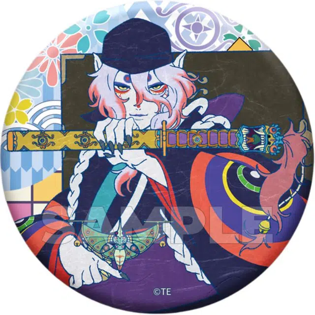星河动漫 怪化猫 剧场版物怪：唐伞 马口铁 吧唧 徽章