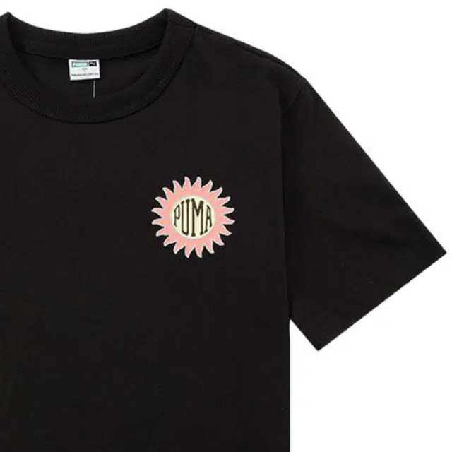 PUMA Downtown Relaxed Graphic Tee Logo T