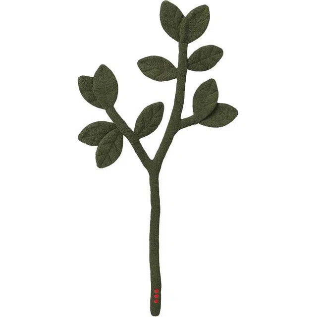 问童子 插花系列 毛绒花枝叶 高端设计装饰布置 玩偶周边