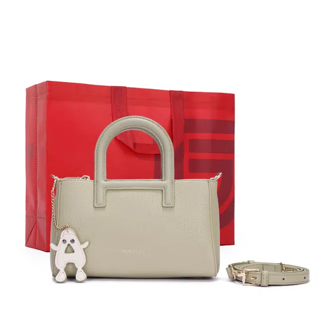 都宝路 慵懒简约日常通勤百搭个性 合成革 手提包 中号 女款 多色