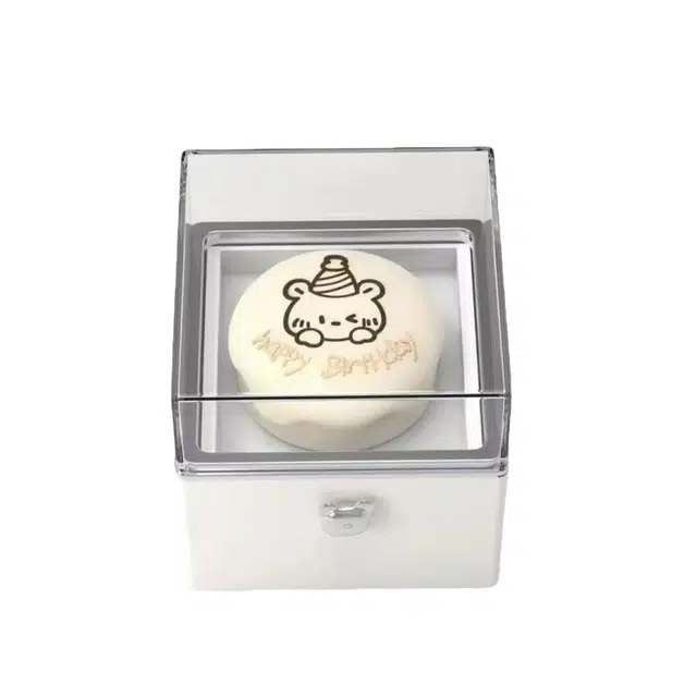 纯兔鼠 小熊蛋糕惊喜旋转戒指盒 玩具