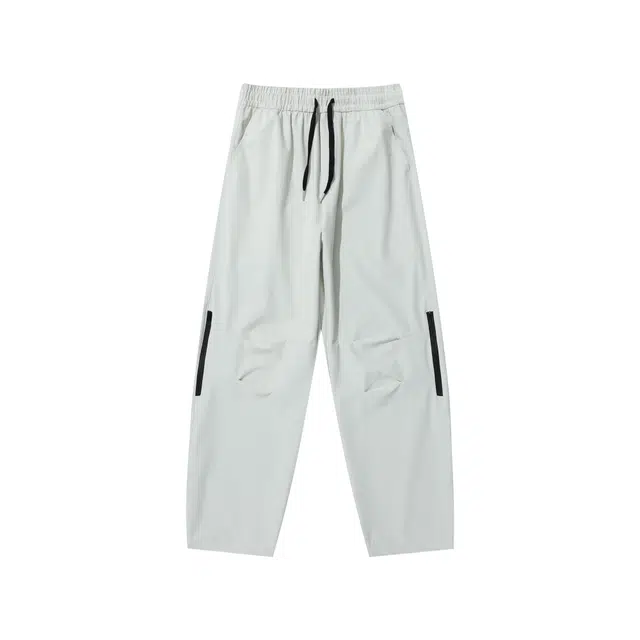 加荣 直筒薄款透气宽松青少年户外百搭宽松潮牌休闲裤 男女同款