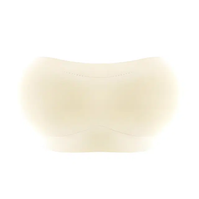 草本初色 无肩带防滑 一体杯聚拢 抹胸防走光内衣女 隐形胶条贴肤 无痕内搭文胸 女款