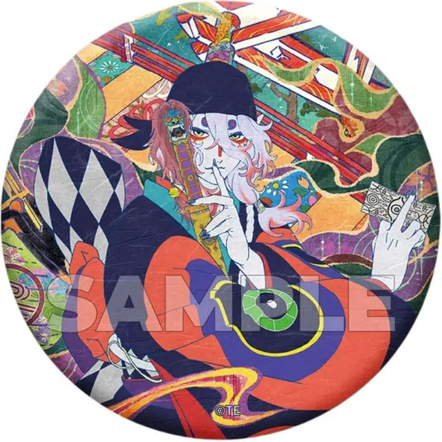 星河动漫 怪化猫 剧场版物怪：唐伞 马口铁 吧唧 徽章