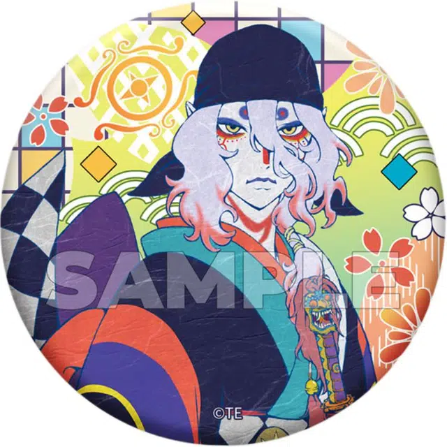 星河动漫 怪化猫 剧场版物怪：唐伞 马口铁 吧唧 徽章