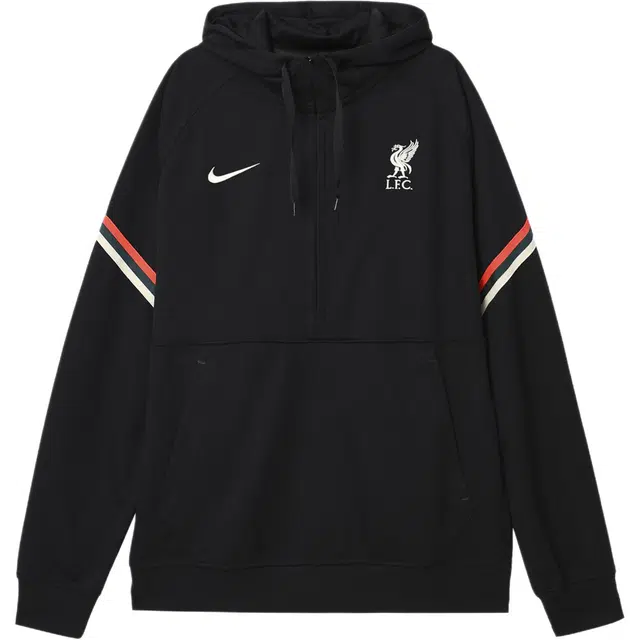 Nike Logo Windbreaker Hoodie Jacket Black