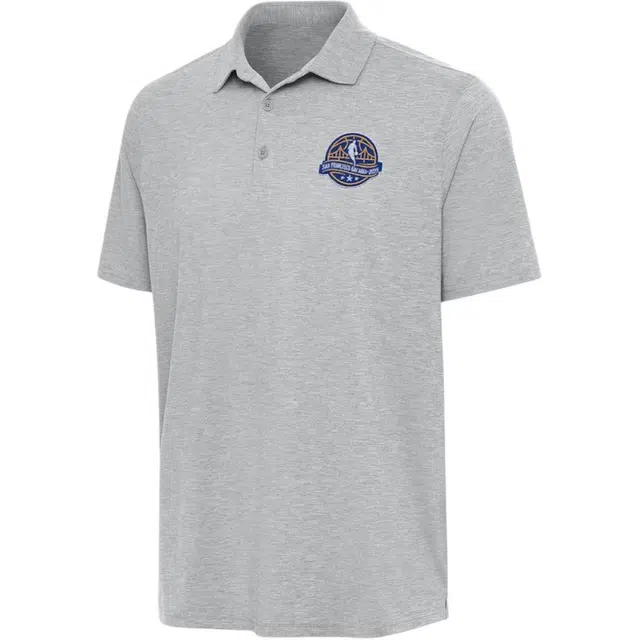 NBA x Antigua Gray Polo