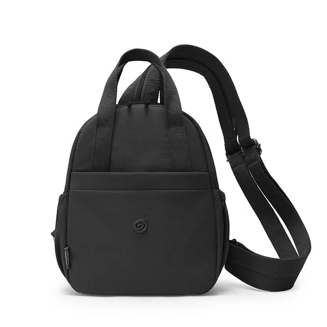 捷朗仕 多用时尚百搭高级感设计轻便通勤 尼龙布 双肩包 小号 女款 多色