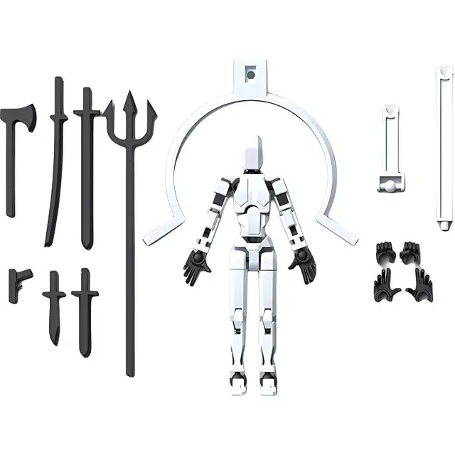 半粒 多关节可动人偶手办 拼装模型