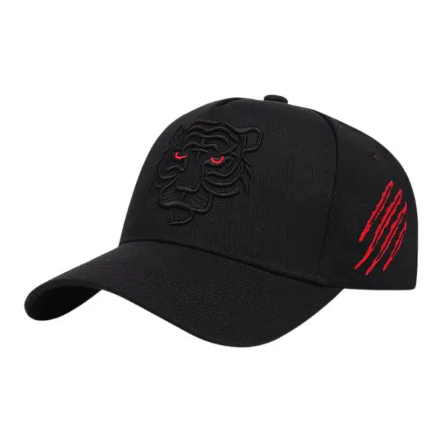 艾佳微 欧美嘻哈街头丛林之王霸气外露可调节 腈纶 鸭舌帽 男款