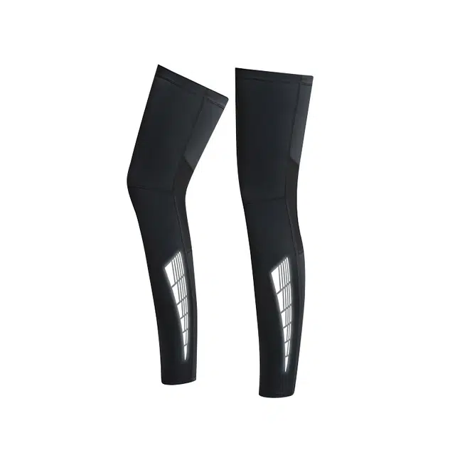 南极人 冰丝腿袖套防紫外线夏季骑行跑步篮球运动护膝户外遮阳护腿脚套冰凉透气遮纹身遮疤痕 轻薄 锦纶 防晒腿套 男女同款情侣款