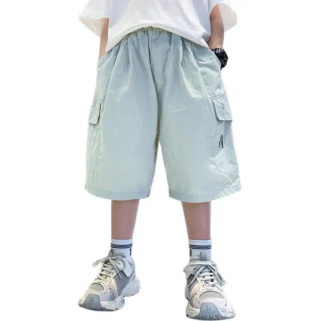 泰迪珍藏 简约透气个性五分短裤 儿童款