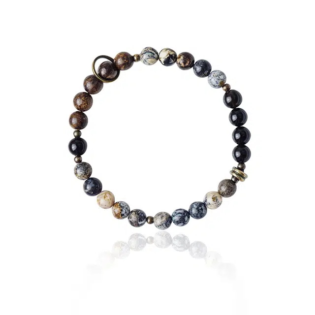 眰恦 古法手作 复古风 小众高级感 轻奢 中性 #好运天然 玛瑙 手串 男女同款情侣款