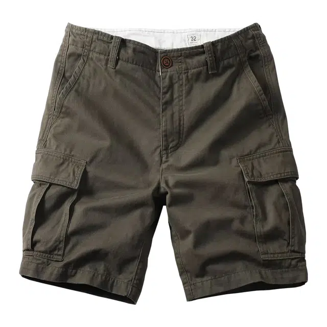 寻星记 日系美式融合多口袋夏季五分裤时尚合身潮牌风休闲短裤 男女同款