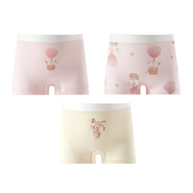 棉奇熊 亲肤个性舒适植然系列内裤中小童