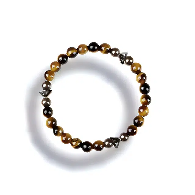 眰恦 古法原创  小众复古 轻奢 百搭 提升气质 旺事业 旺财运 早日发财#好运天然 虎眼石 手串 男女同款情侣款