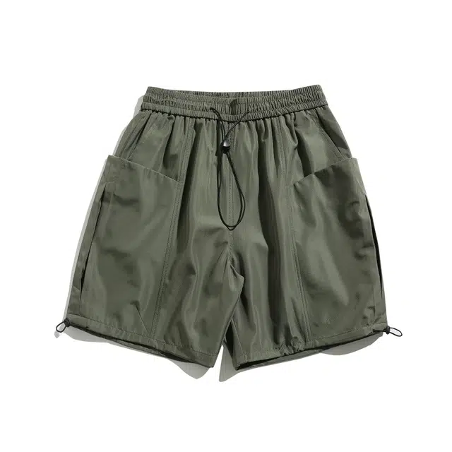 孜讯 美式潮牌户外工装迷彩五分裤百搭宽松夏季薄款中性运动休闲短裤 男女同款
