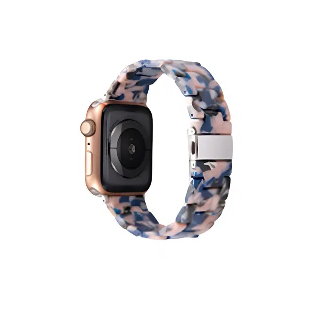 老佳 苹果适用 手表表带 树脂材质 时尚表带男女通用