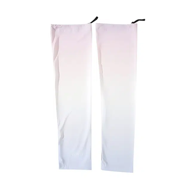 南极人 渐变色冰丝袖套夏季防紫外线宽松冰袖开车骑行户外遮阳透气冰凉 涤纶 防晒袖 女款