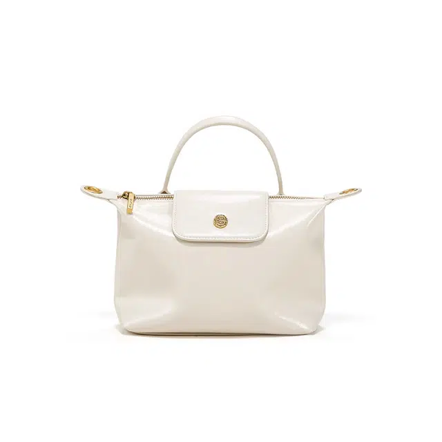 西木汀 初途 高级感小众设计饺子包休闲百搭通勤包 牛皮 手提斜挎包 常规 女款 多色