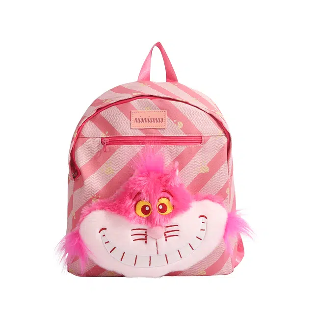 笛贝嘉 小众设计感轻便外出旅游时尚 尼龙布 双肩包 女款 粉色