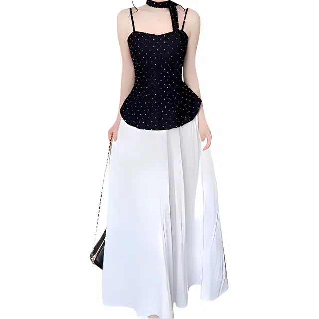 水中花 通勤时尚休闲简约裙装套装 女款