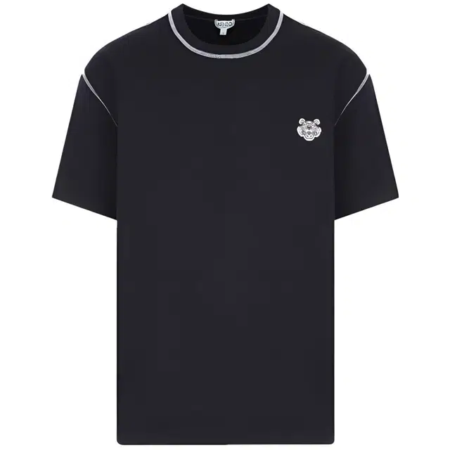 KENZO Solid Print T-Shirt Black