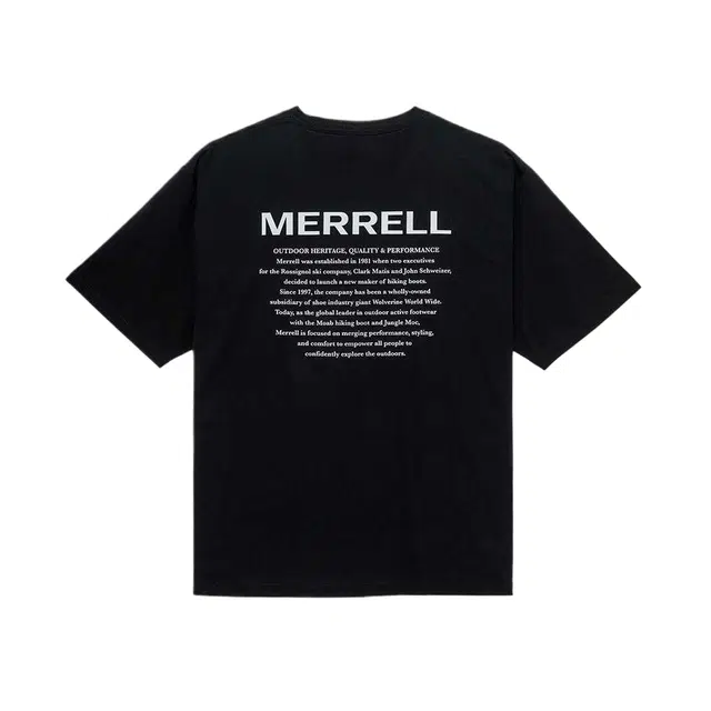 MERRELL SS25 HISTORYT