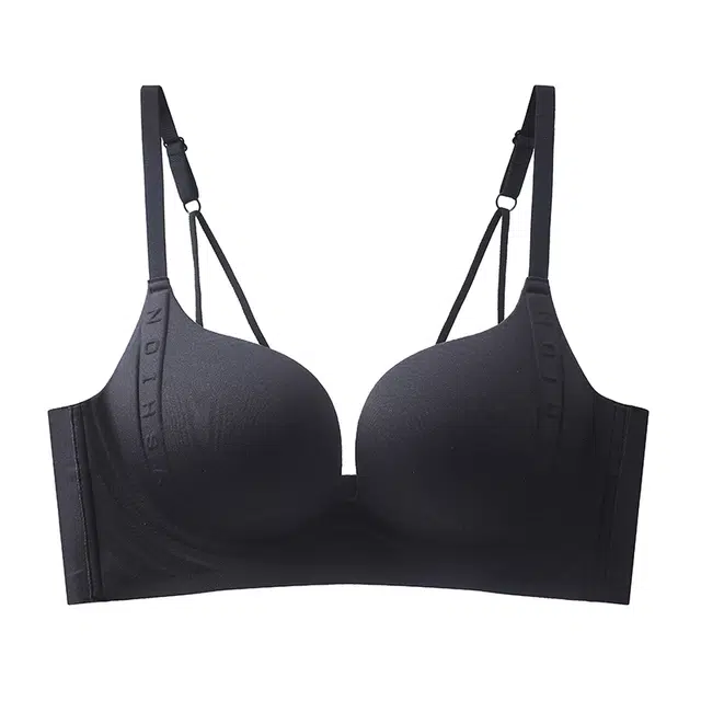 芬腾 女小胸显大聚拢型内衣法式光面无痕美背防下垂收副乳舒适透气文胸 女款