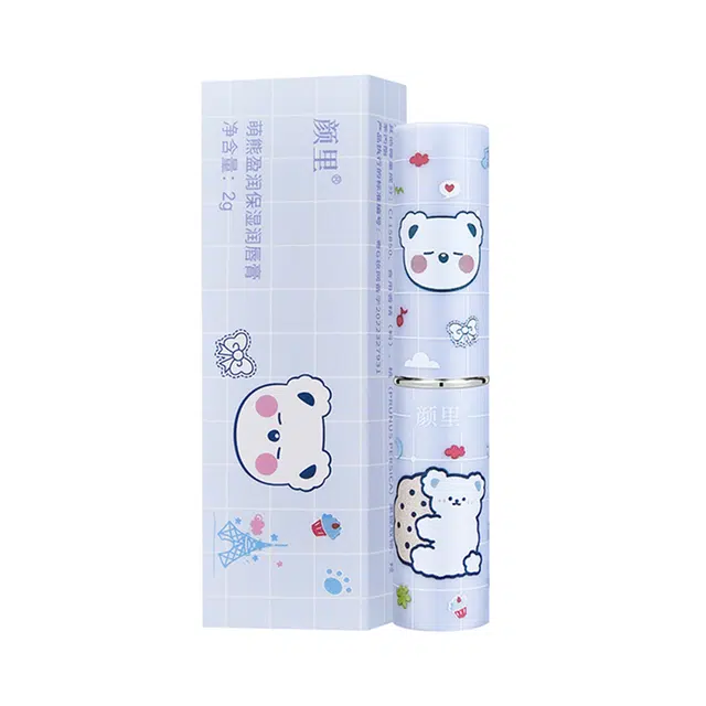 颜里 萌熊盈润润唇膏 保湿