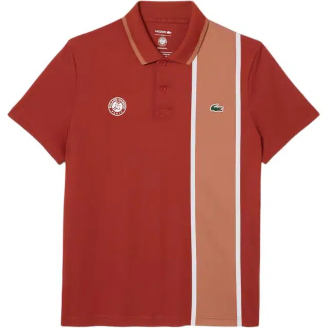 LACOSTE x Roland-Garros SS25 Ballboy Ultra Dry Polo