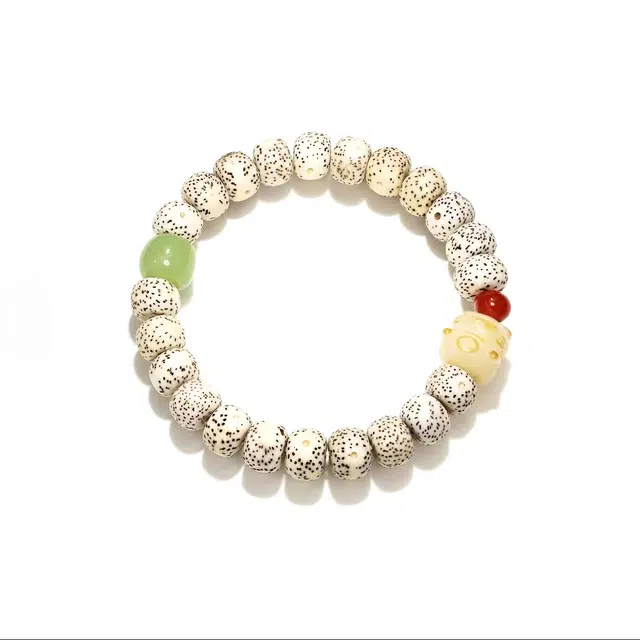 素于 招财纳福 国潮文玩佛珠 轻奢高级感 八方来财 诸事顺遂 吉祥如意 蒸蒸日上 新中式 星月菩提 手串 男女同款情侣款