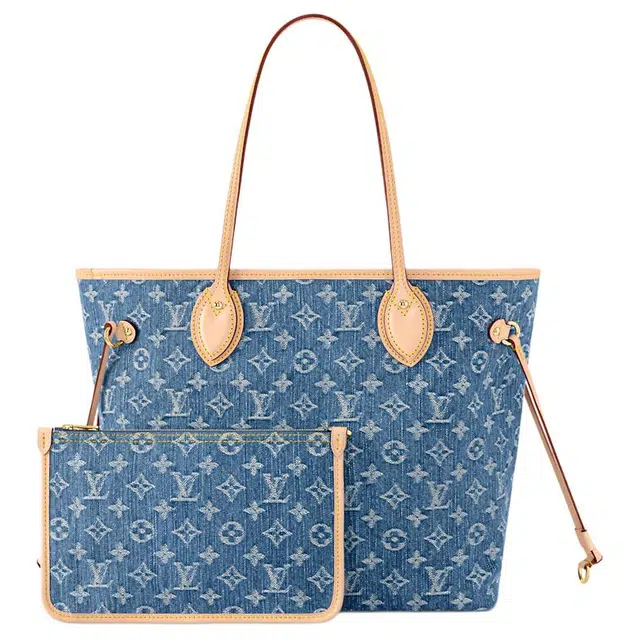 LOUIS VUITTON NEVERFULL MM Logo Monogram Tote