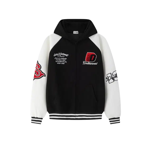 奇迹街区 美式舒适休闲宽松情侣卫衣 男女同款