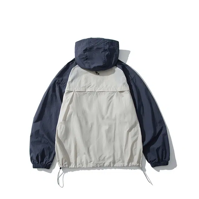 巴塞罗那足球俱乐部 简约潮流休闲奢华质感美式高街纯色高级户外运动 超轻透气速干防尘防虫防风防紫外线防晒服 男女同款