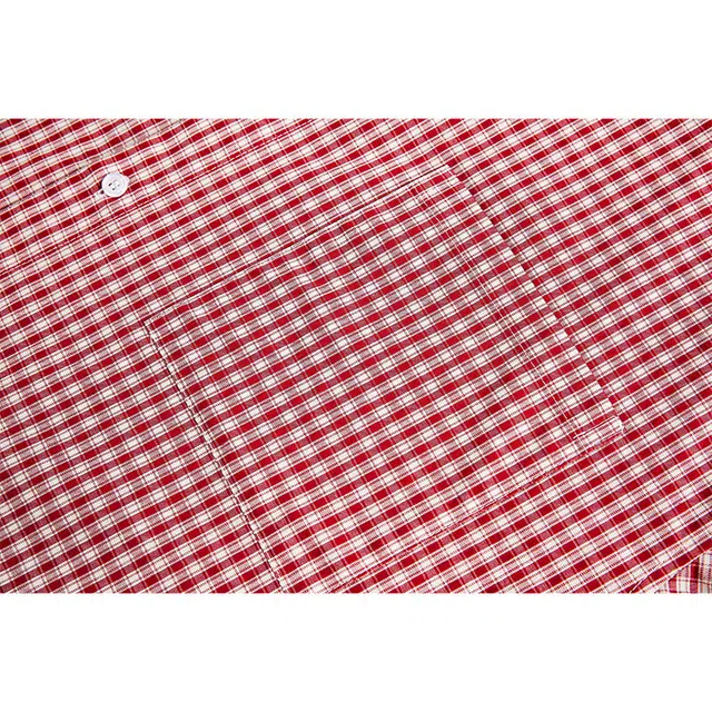 欧路得 美式复古薄款防晒休闲百搭宽松短袖衬衫 男款