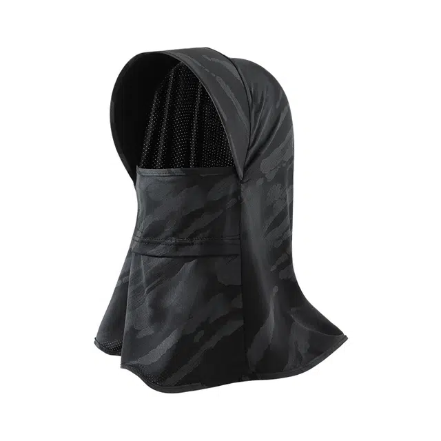 【可戴头盔】 南极人 夏季遮阳全脸防紫外线冰丝口罩护颈帽子一体脸基尼骑行头套户外骑车开车透气 轻薄 防晒面罩 男女同款情侣款